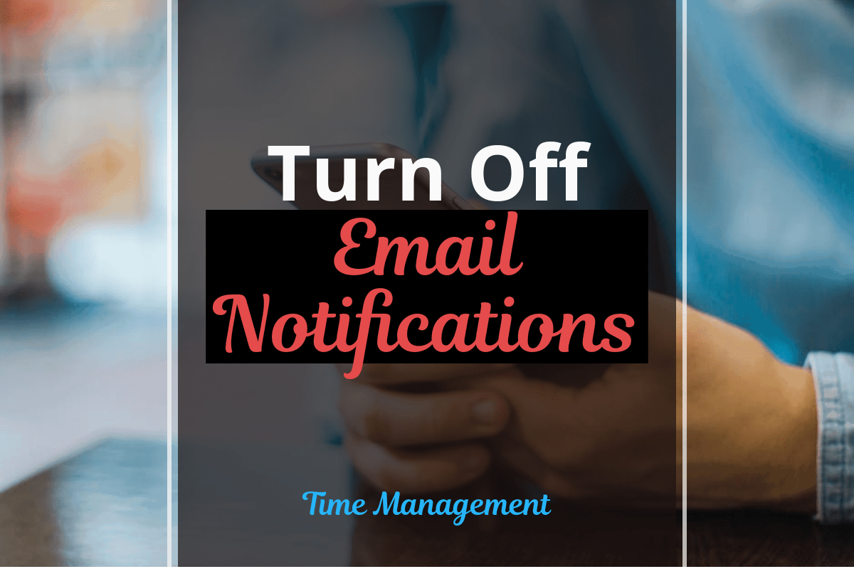 how to turn off email notifications from ebay