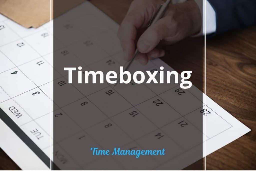 timeboxing