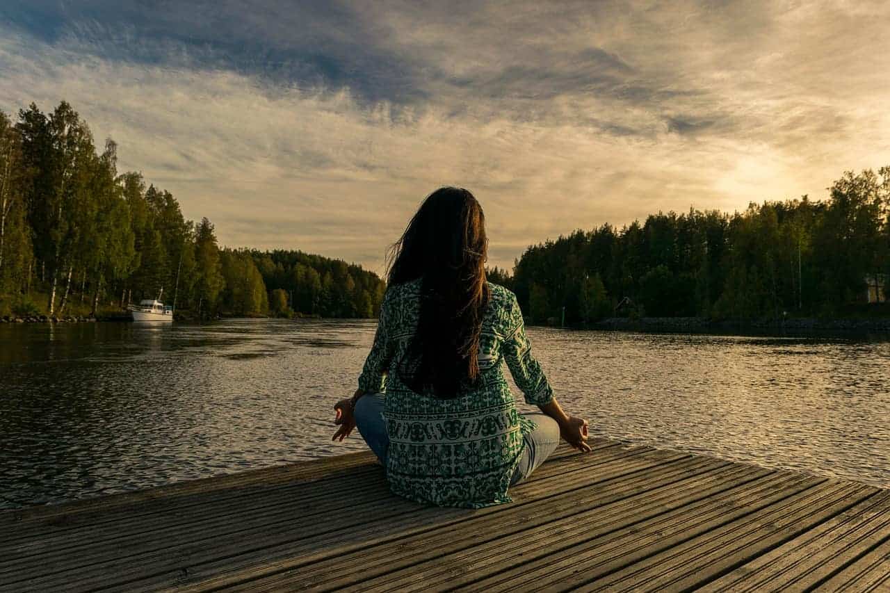 Meditation pose