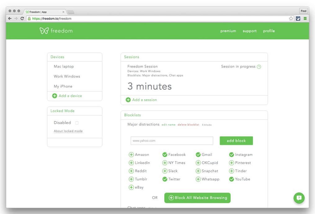 Freedom - Block Websites, Apps, and the Internet